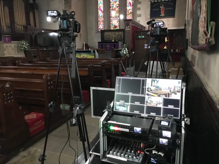 Church Funeral Live Streaming in Colne near Burnley, Lancashire