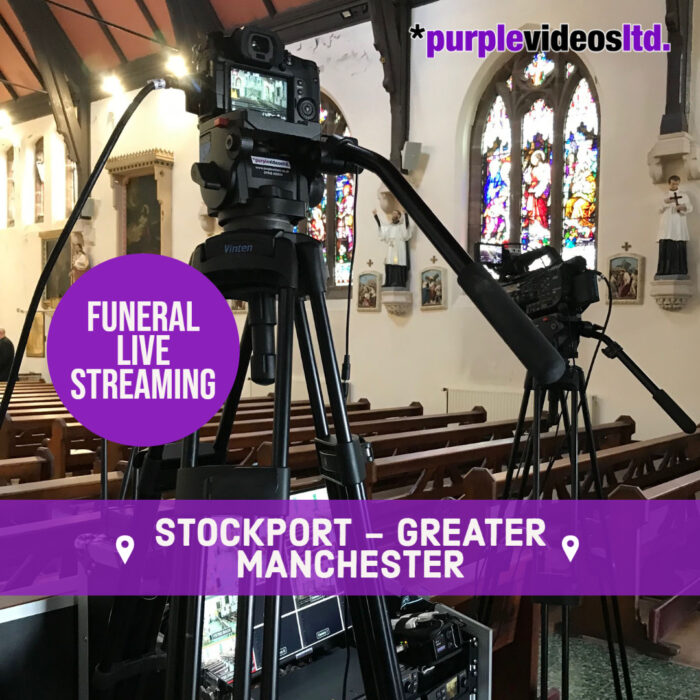 Funeral Live Streaming - Stockport Church, Greater Manchester.