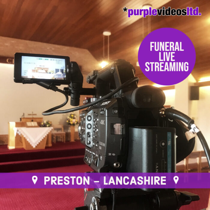 Funeral Live Streaming Webcasting - Crown Lane Preston, Lancashire.