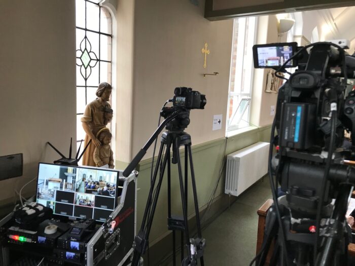 Funeral Live Streaming Webcasting Filming - Atherton Church, Greater Manchester