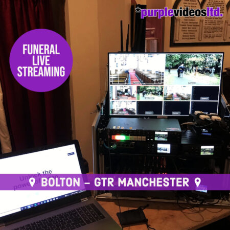 Funeral Live Streaming in Bolton, Greater Manchester Church