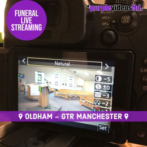 Funeral Live Streaming in Oldham, Greater Manchester Church