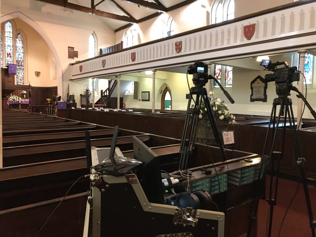 Funeral live streaming in Scholes, wigan, greater manchester church