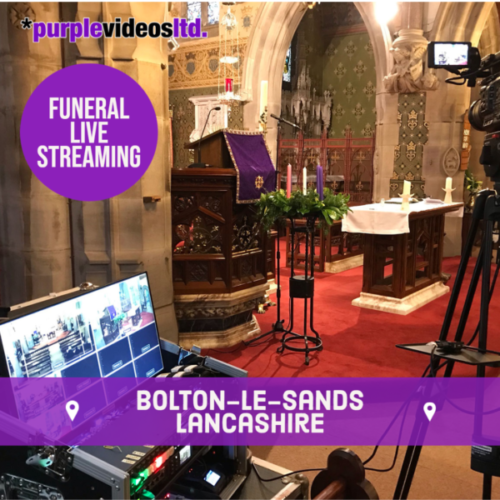 Professional Funeral Webcast Live Streaming Company - Bolton-le-Sands, Lancashire
