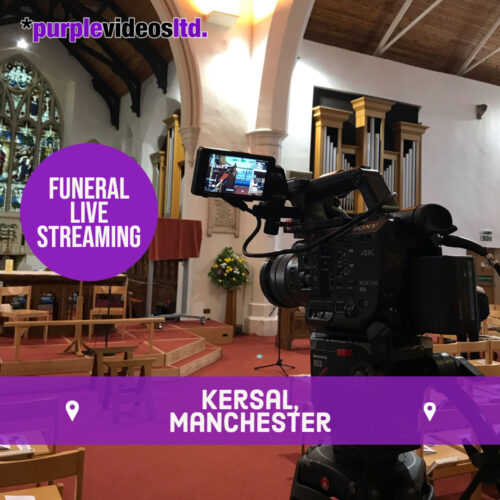 Professional Funeral Webcast Live Streaming Company - Kersal, Prestwich, Manchester