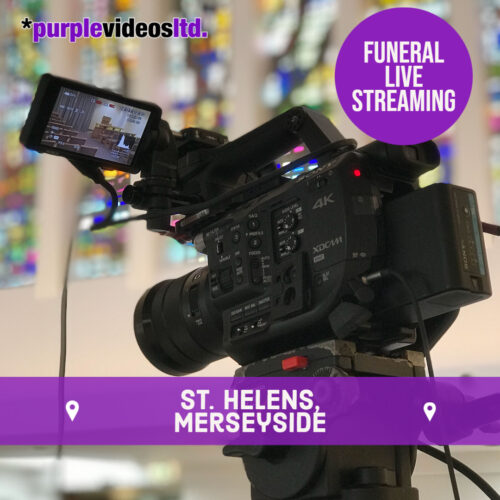Professional Funeral Webcast Live Streaming St. Helens Crematorium, Merseyside