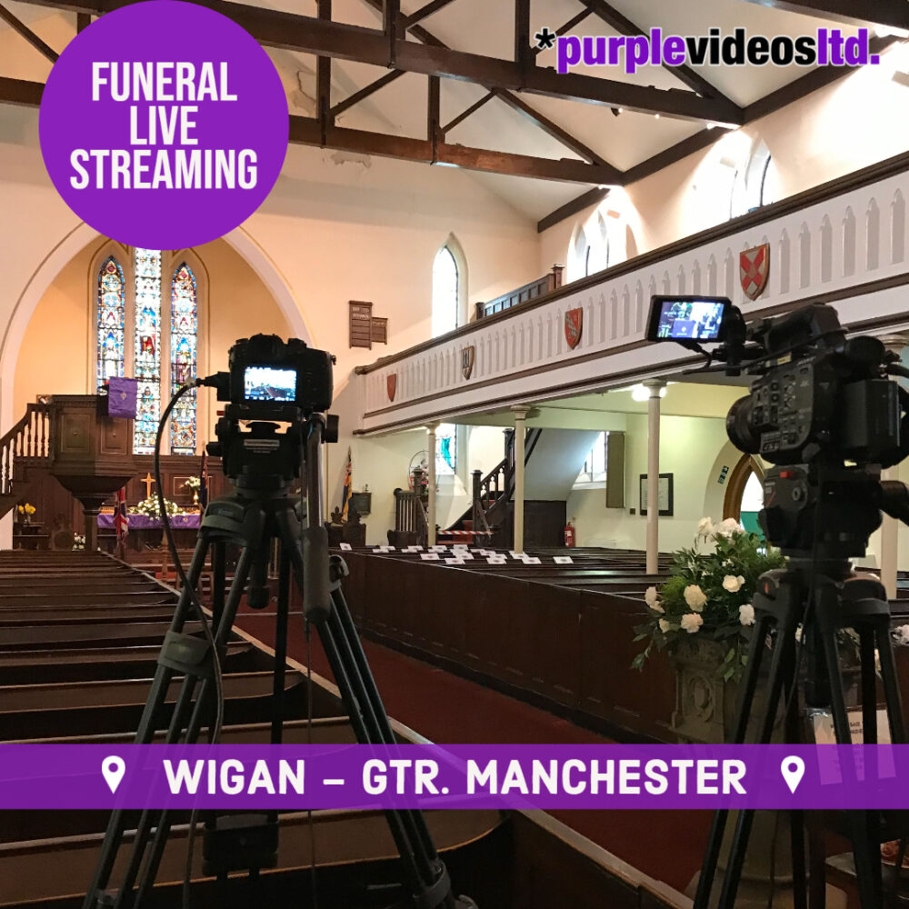 Funeral live streaming in Scholes, wigan, greater manchester church