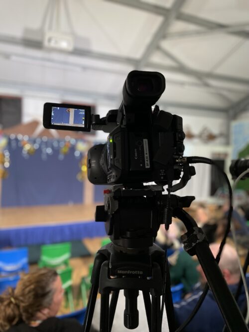 Filming School Nativity productions on DVD in Lancashire and Cumbria