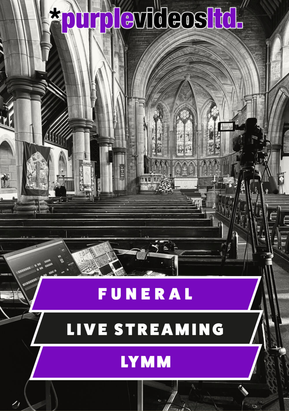 Professional Funeral Live Streaming Webcasting Lymm, Cheshire
