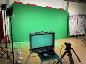 Lancashire Primary School Video Workshop - Green Screen, News Programme, Silent Movie - Nether Kellet,