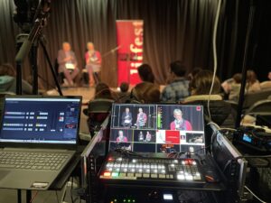 Live Streaming Lancaster Literature Festival - LitFest in Lancashire Cumbria - Webcasting Conference