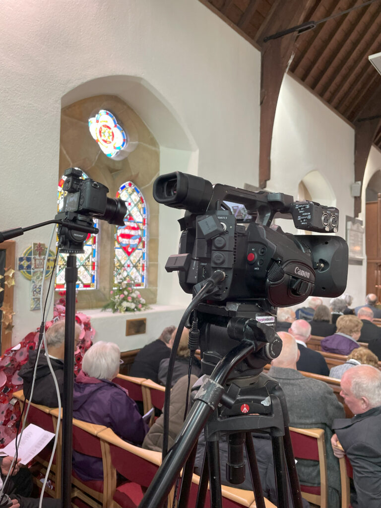 Church Funeral Live Streaming Old Hutton near Kendal, Cumbria. Webcasting
