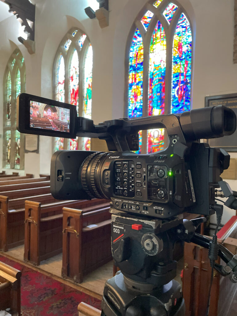 Funeral Live Streaming Brindle near Preston, Lancashire. Webcasting Church service