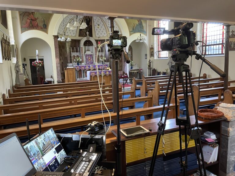 Funeral Live Streaming Webcasting at Lea Town, Preston Lancashire