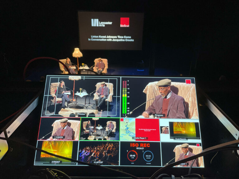 Professional Author Event Live Streaming Lancaster University, Lancashire