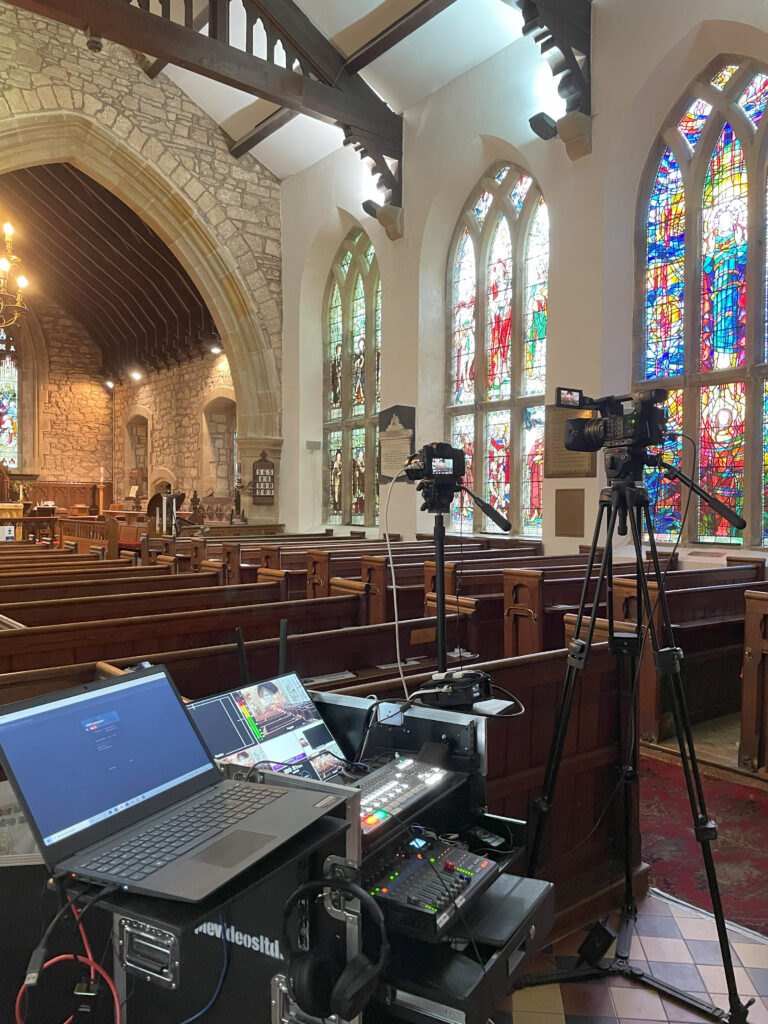 Professional Funeral Live Streaming Brindle near Preston, Lancashire. Webcasting Church service