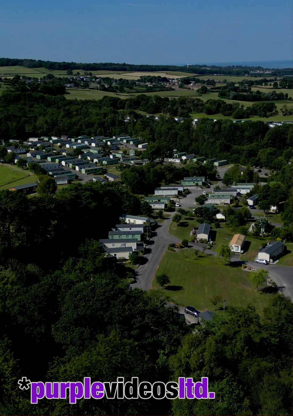 Professional Caravan Site Promotional Video Production - Old Hall, Capernwray, Carnforth, Lancashire Cumbria