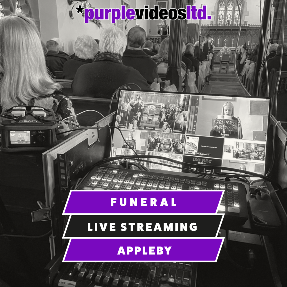 Funeral Live streaming Webcasting Long Marton, Appleby-in-Westmorland, Cumbria-
