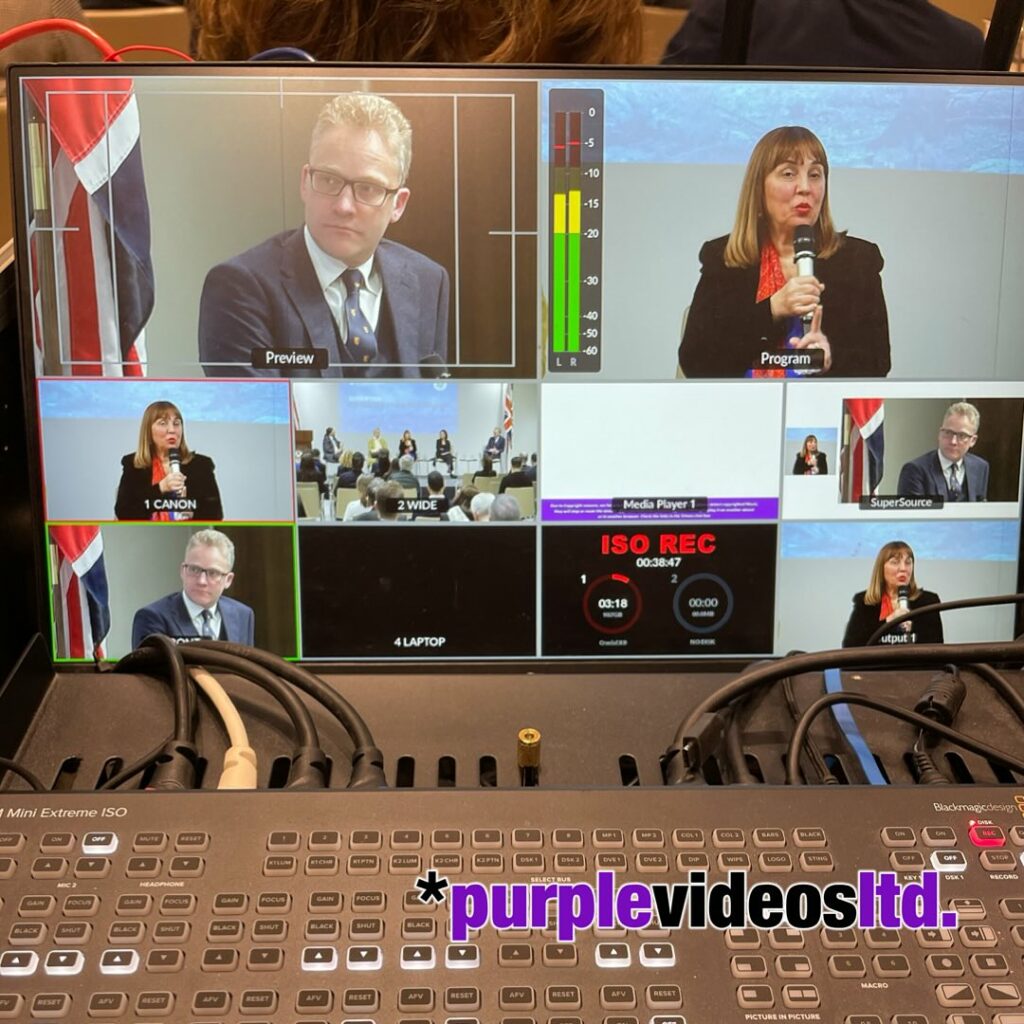 Event Live Streaming Webcasting - The US Embassy, London