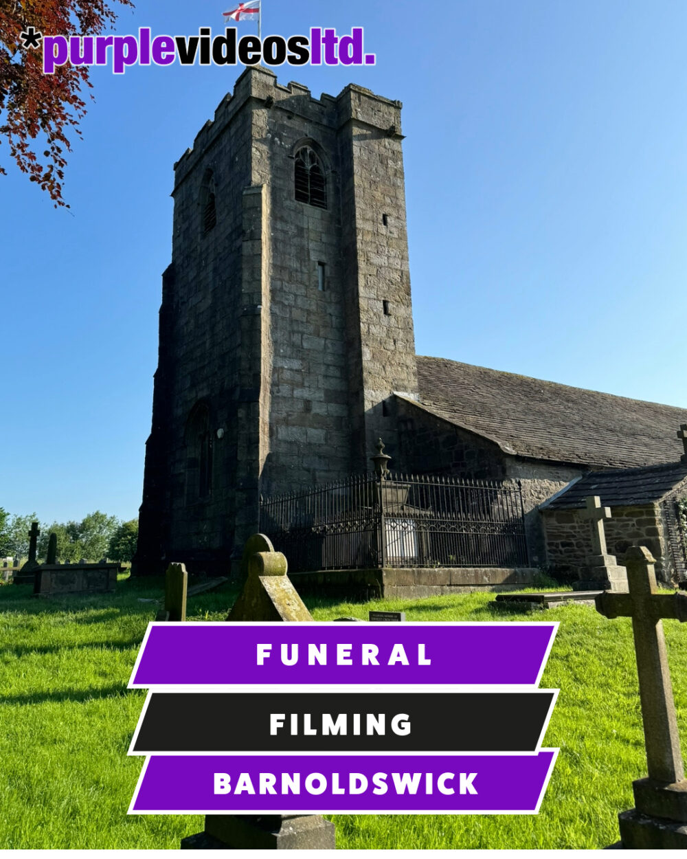 Professional Funeral Filming and Live Streaming, Barnoldswick, Lancashire