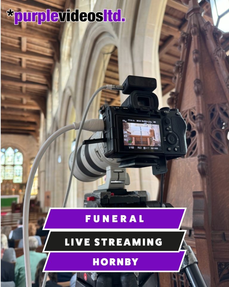 Funeral Filming, Hornby, Lancashire