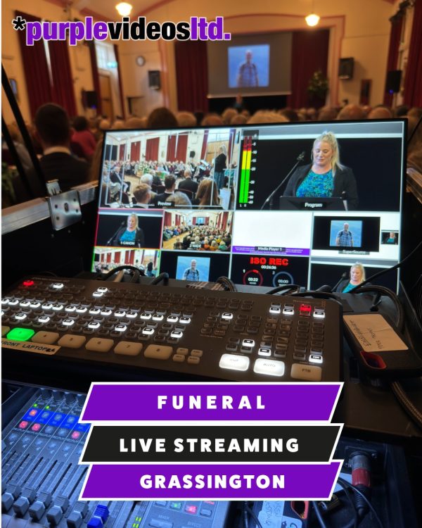 Funeral Live Streaming, Grassington, Yorkshire