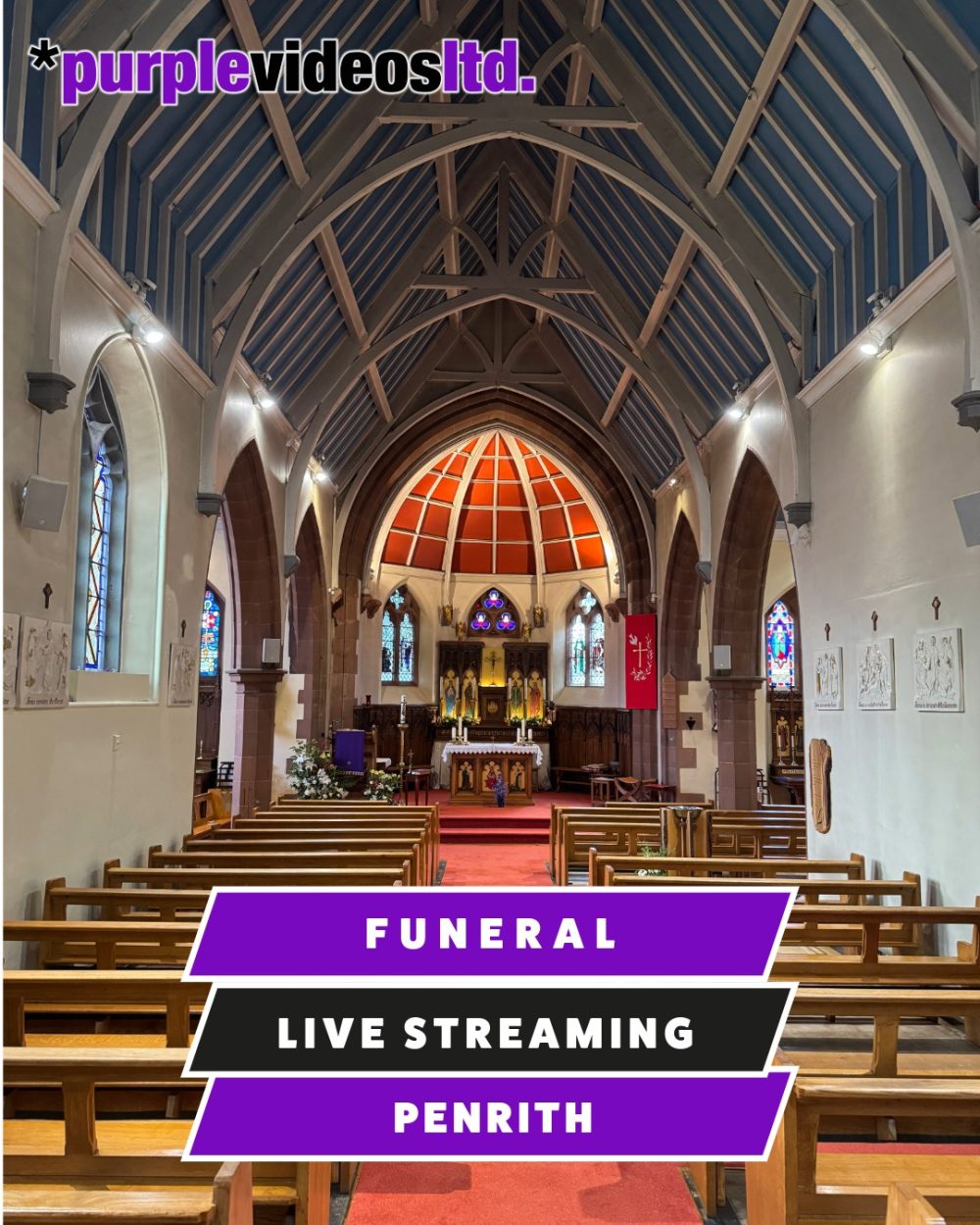 Funeral Live Streaming, Penrith, Cumbria