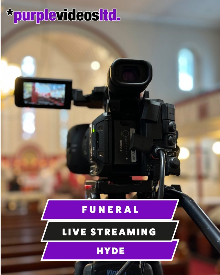 Funeral Live Streaming & filming, Hyde, Manchester