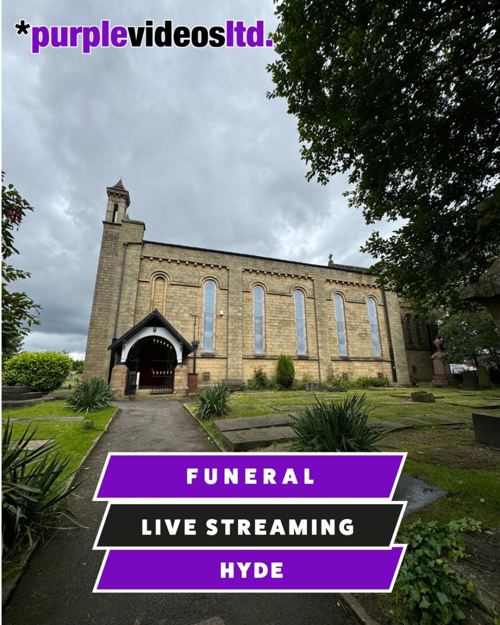Funeral Webcast, Hyde, Manchester