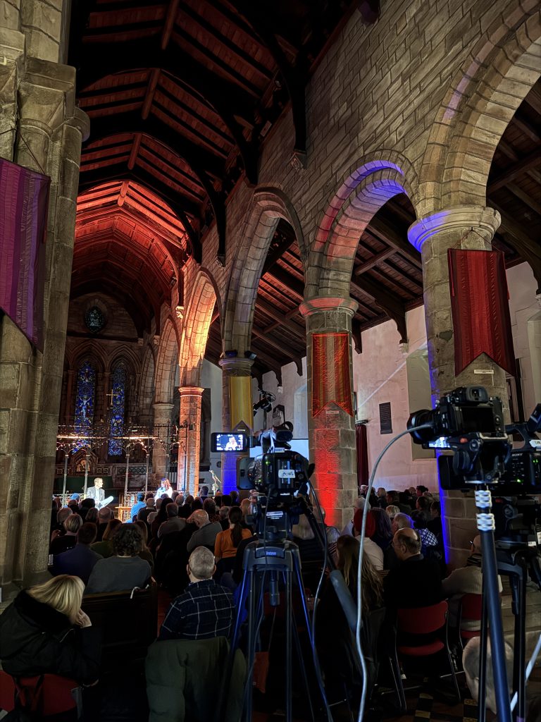 AV Hire for Lee Childs Event, Kirkby Lonsdale, Cumbria