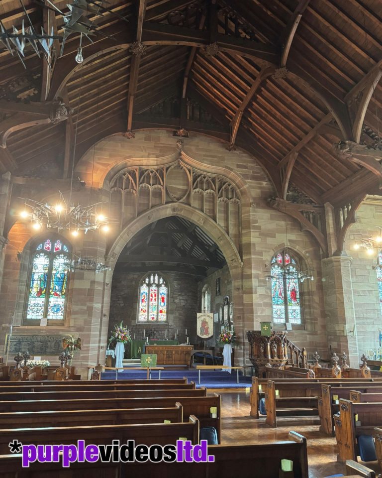 Funeral Live Broadcasting, Walton-le-Dale, Preston, Lancashire