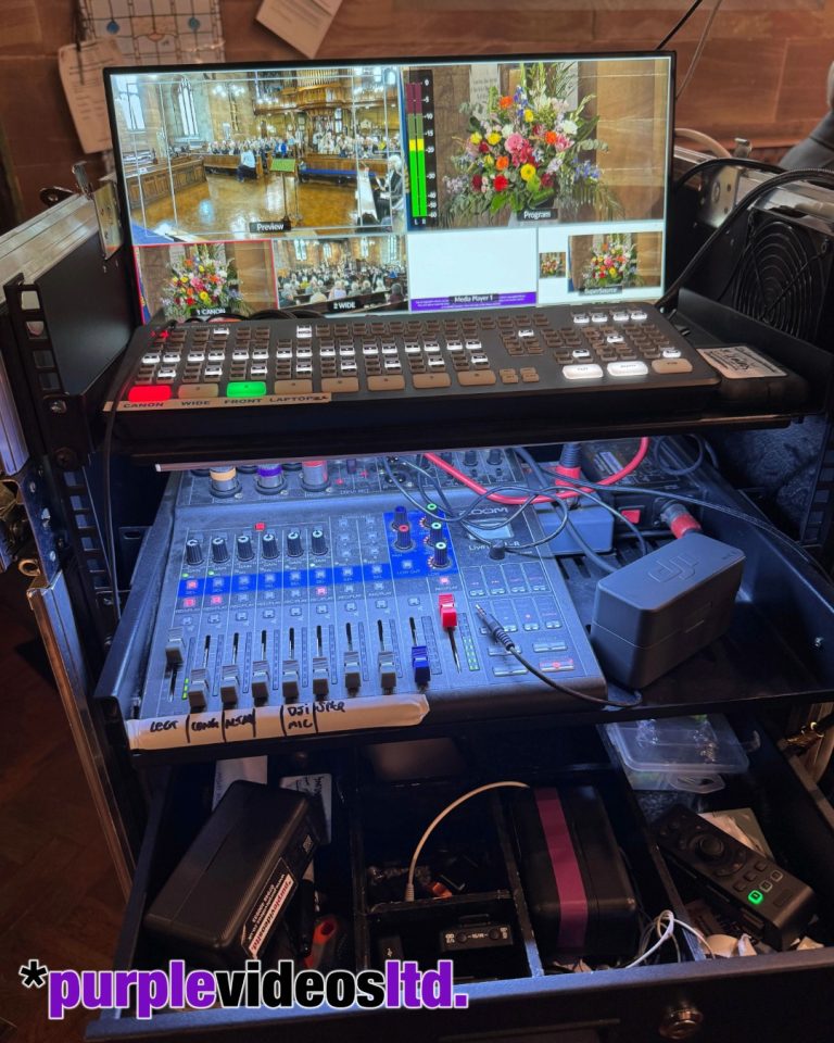Funeral Streaming, Walton-le-Dale, Preston, Lancashire
