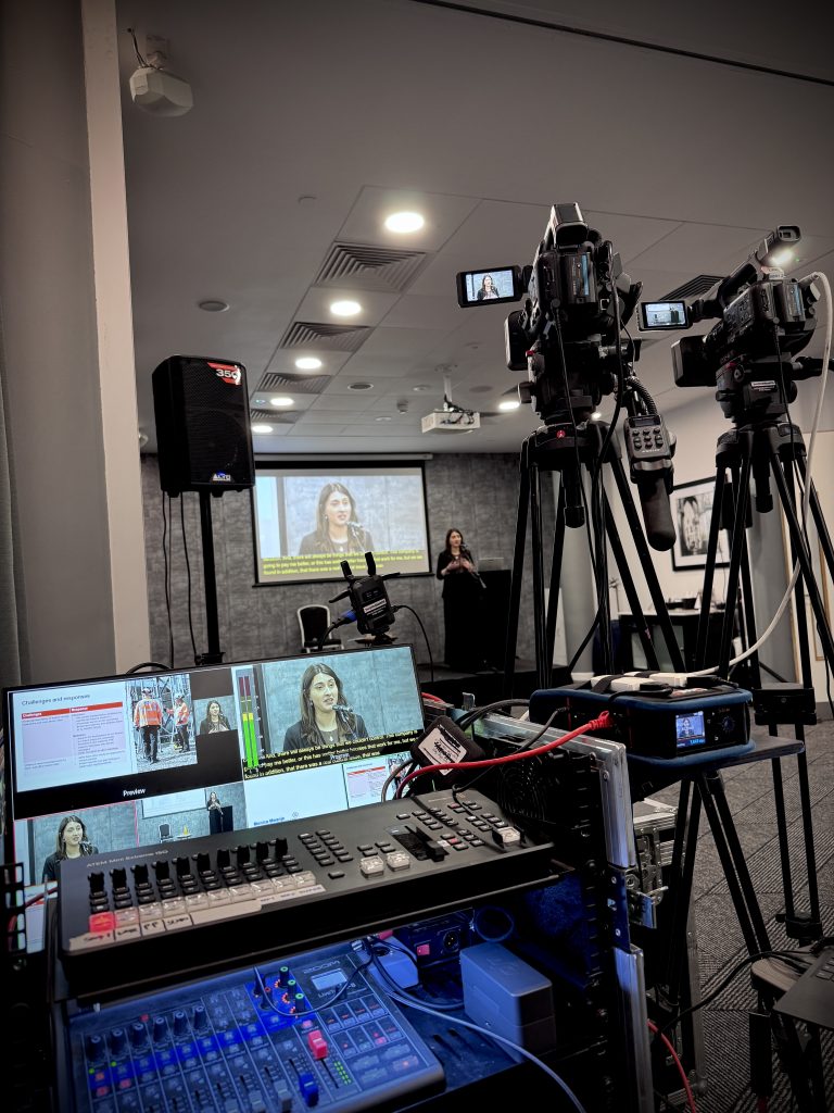 Manchester Day Conference Audio Visual Support - Filming, Videography
