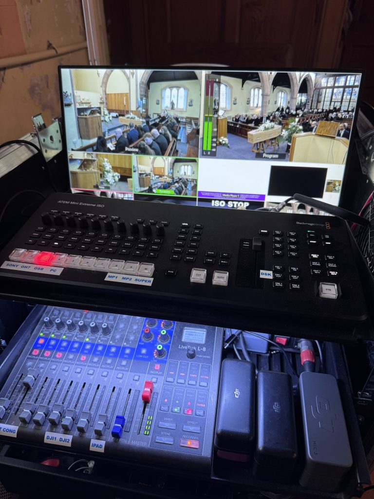 Professional Funeral Live Streaming, Dalton in Furness, Cumbria