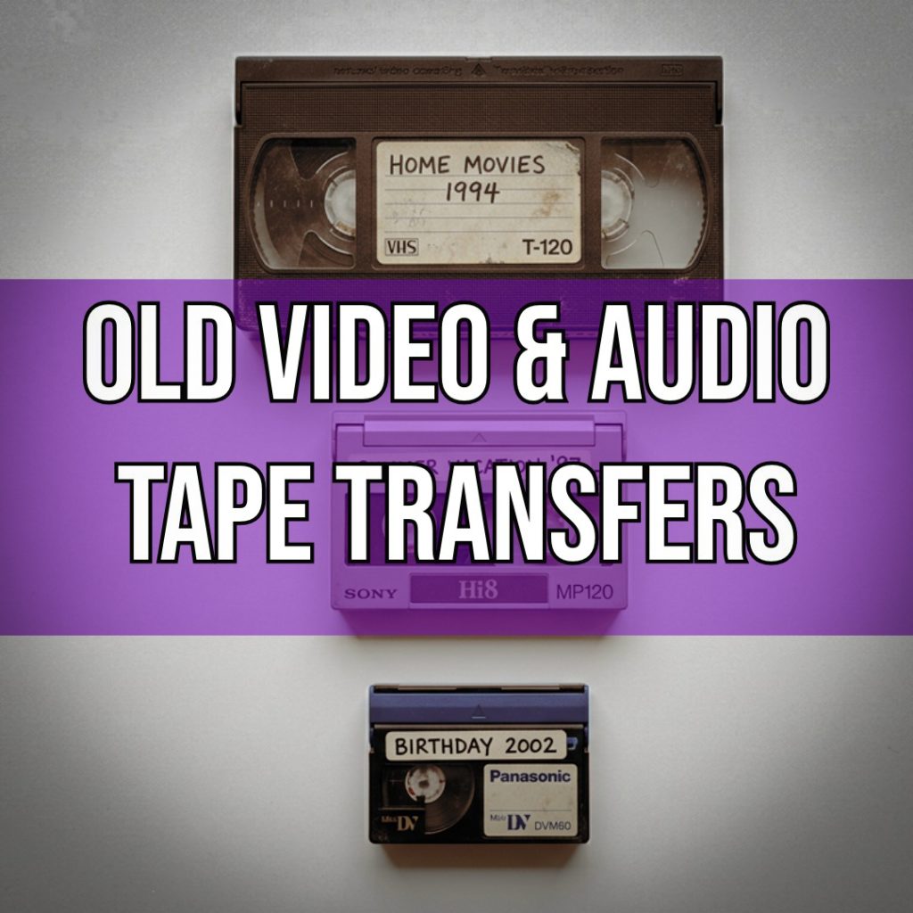 Professional Video to Digital Conversions Transfers Lancaster, Lancashire, Cumbria, Kendal, Morecambe, Preston