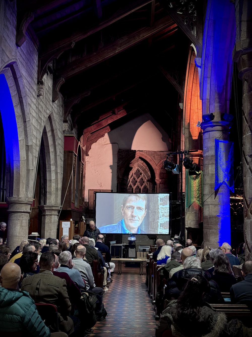 Projector Hire for Lee Childs Event, Kirkby Lonsdale, Cumbria