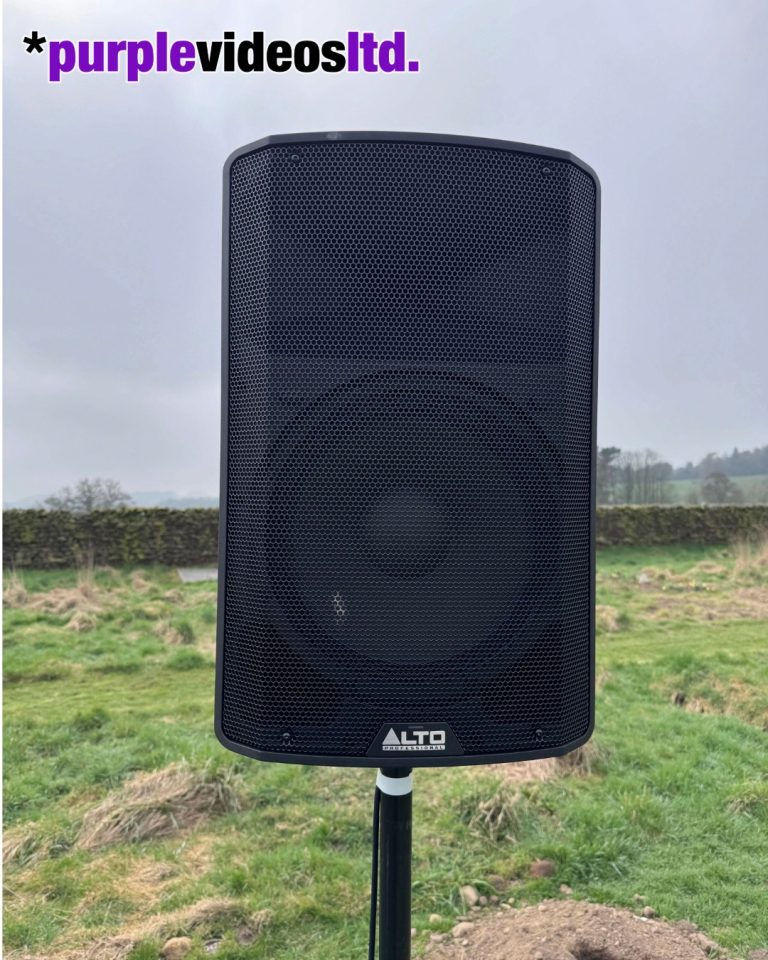 Funeral Burial Ground Battery Powered Speaker - Funeral AV Services