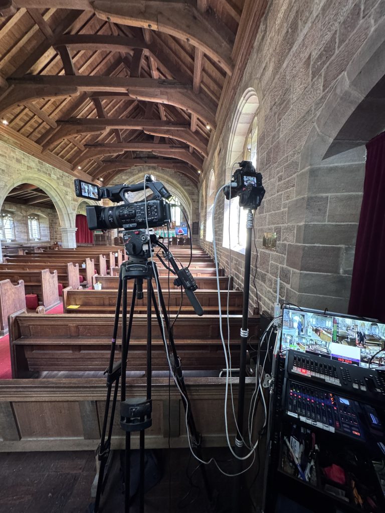 Funeral Filming, Dolphinholme, Lancaster