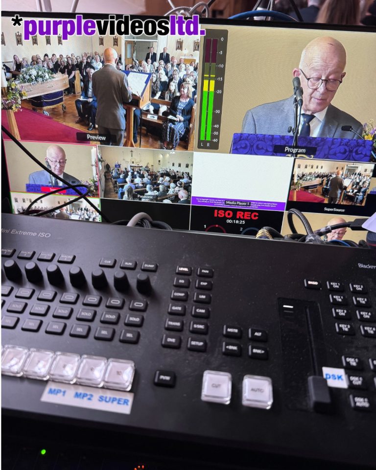 Funeral Filming, Kirkby Lonsdale, Cumbria (1)