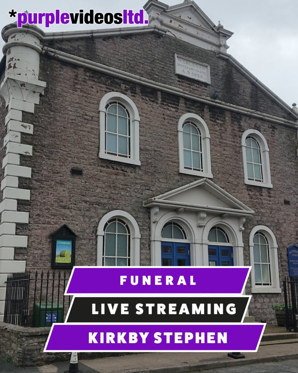 Funeral Live Streaming, Webcasting - Kirkby Stephen Methodist Church