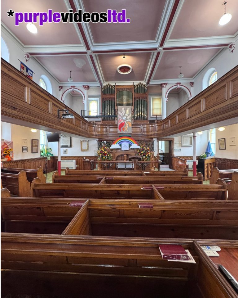 Funeral Live Streaming Webcasting , Kirkby Stephen Methodist Church, Cumbria