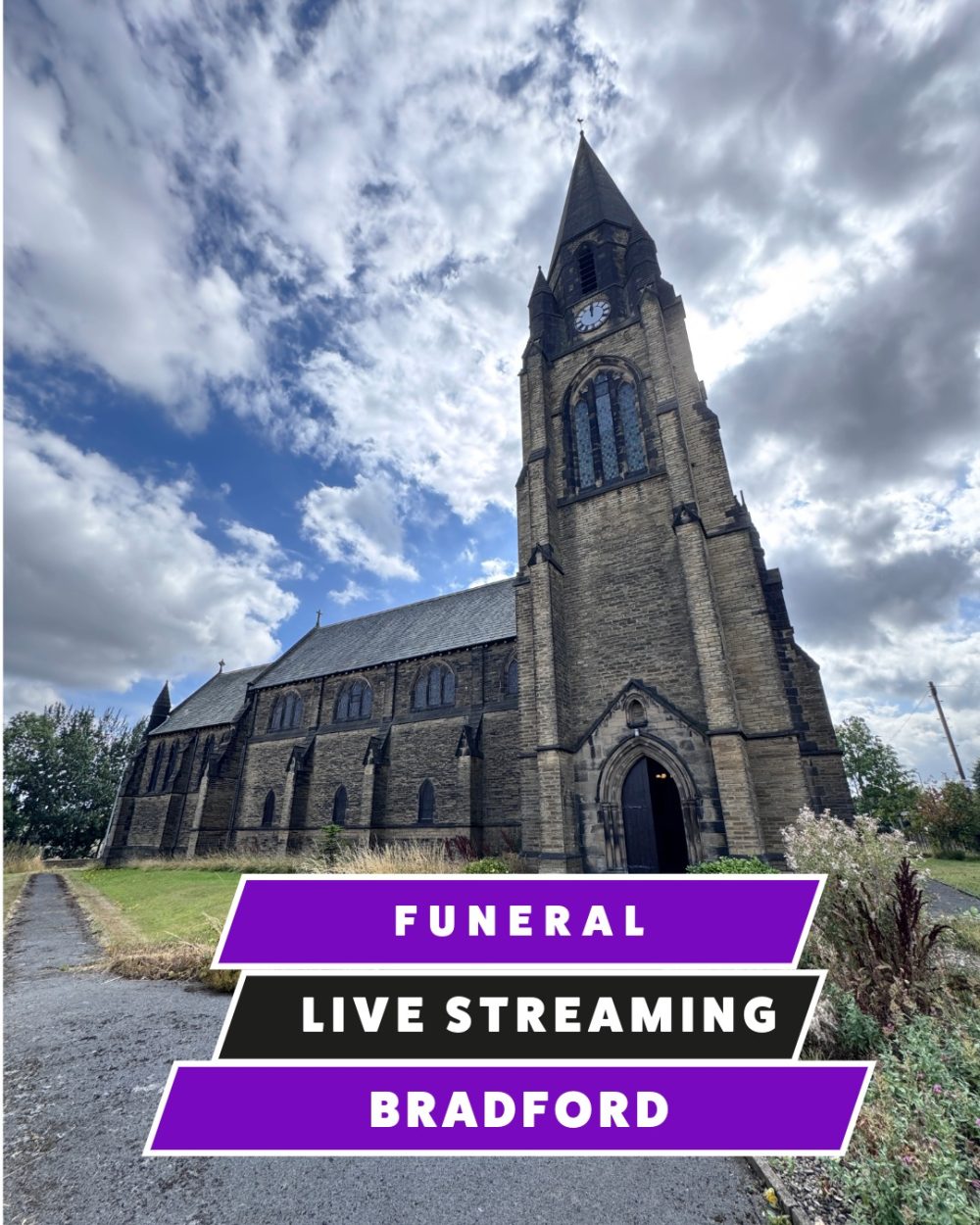 Funeral Live Streaming, Webcasting - St. Andrew's Church, Bradford