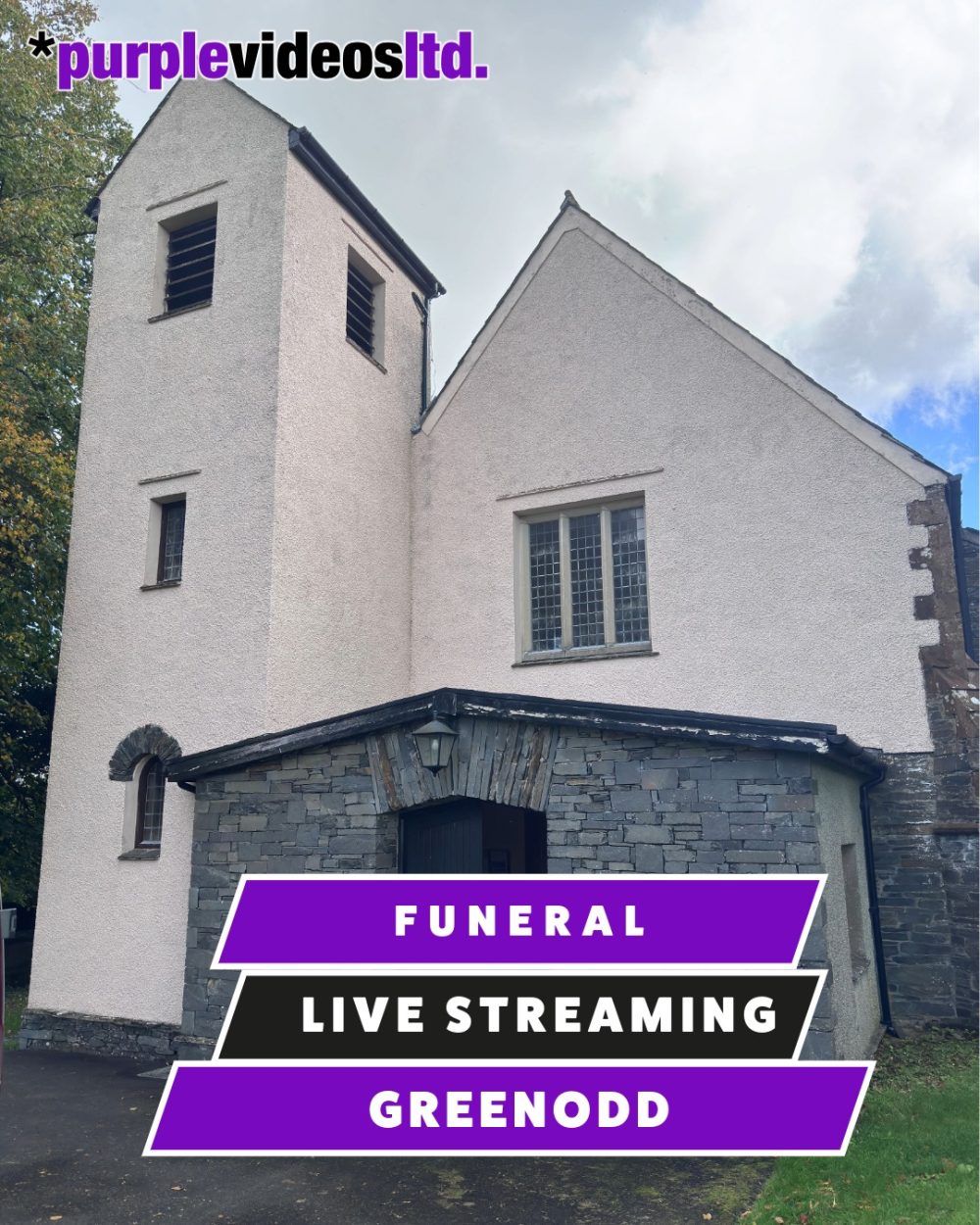 Funeral Live Streaming, Webcasting - St. Mary's Church, Penny Bridge, Greenodd