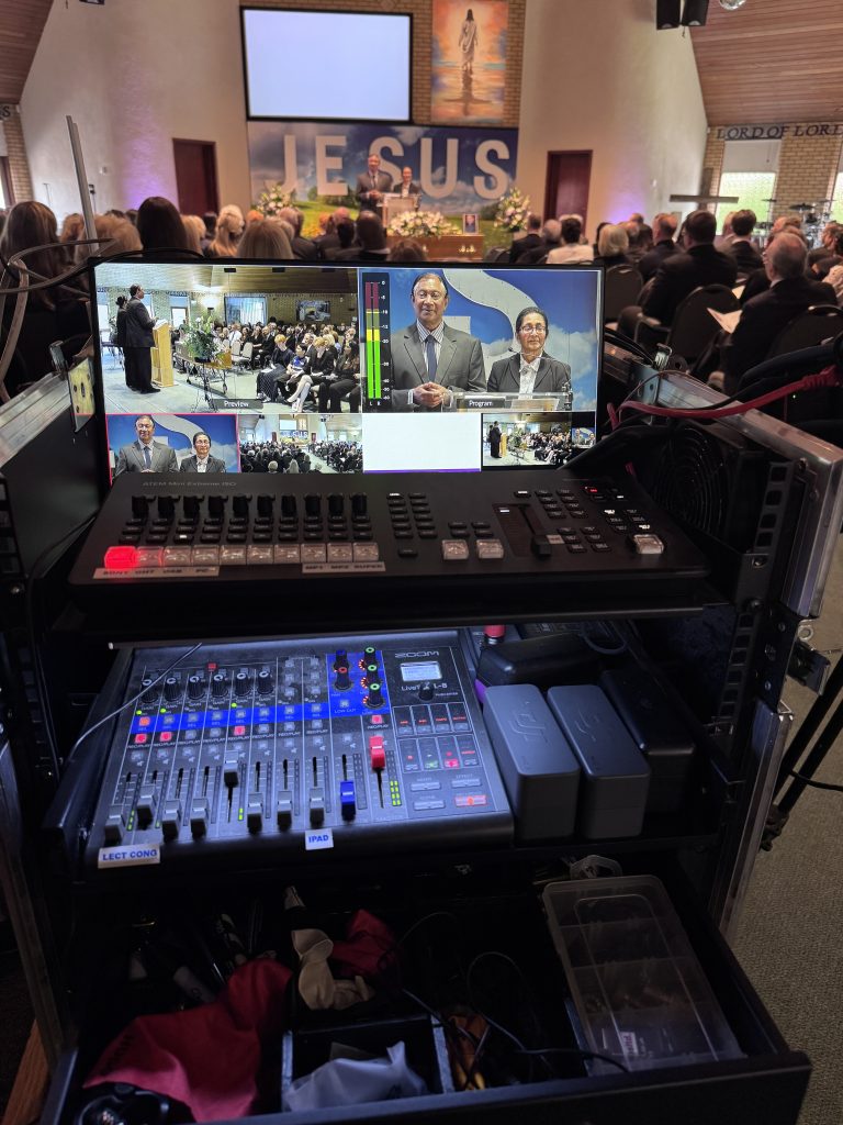 Professional Funeral Live Streaming, Webcast in Preston Church, Lancashire